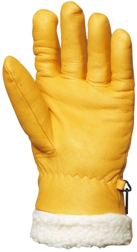 Gants Islande fourres en cuir Euro protection